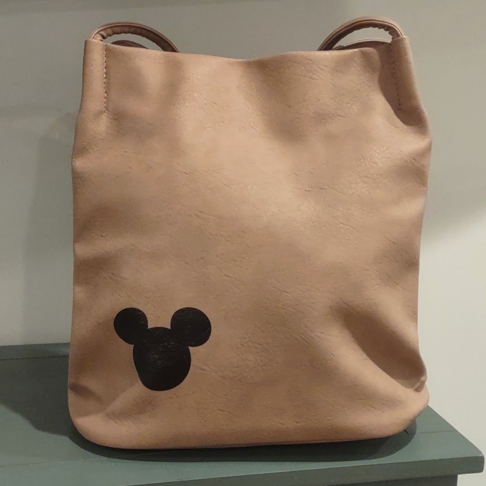 Disney Handbag With Mickey Mouse Emblem